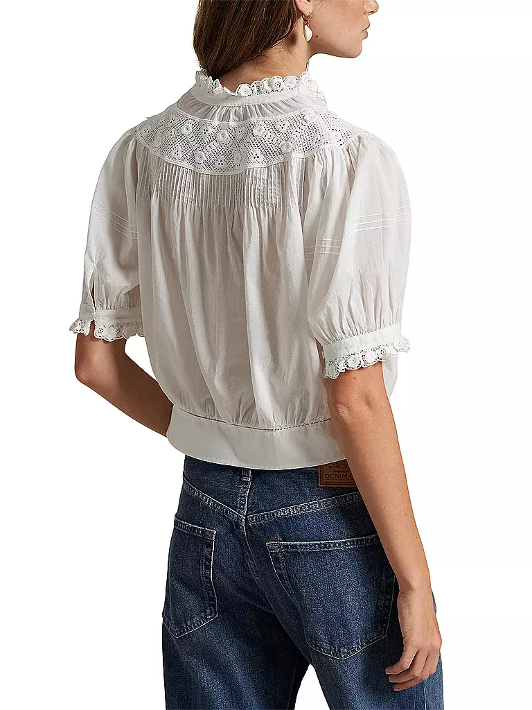 POLO RALPH LAUREN | Bluse  | weiss