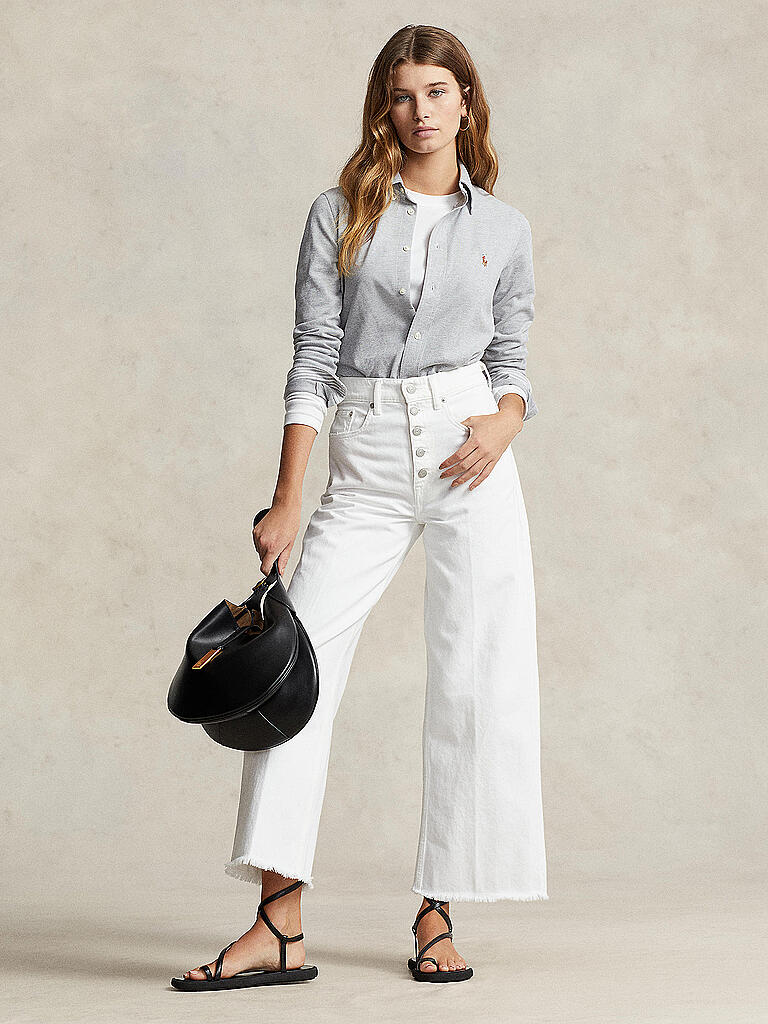 POLO RALPH LAUREN | Bluse Skinny Fit Heidi  | grau