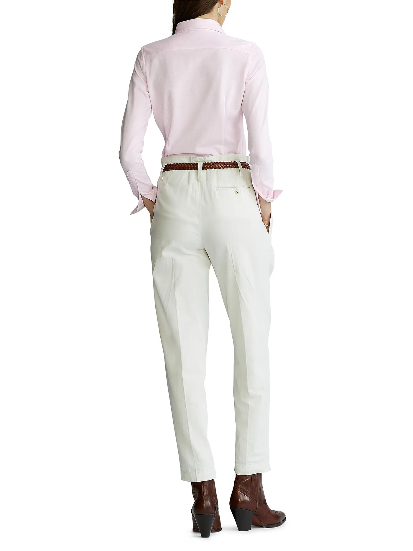 POLO RALPH LAUREN | Bluse Skinny Fit HEIDI | rosa