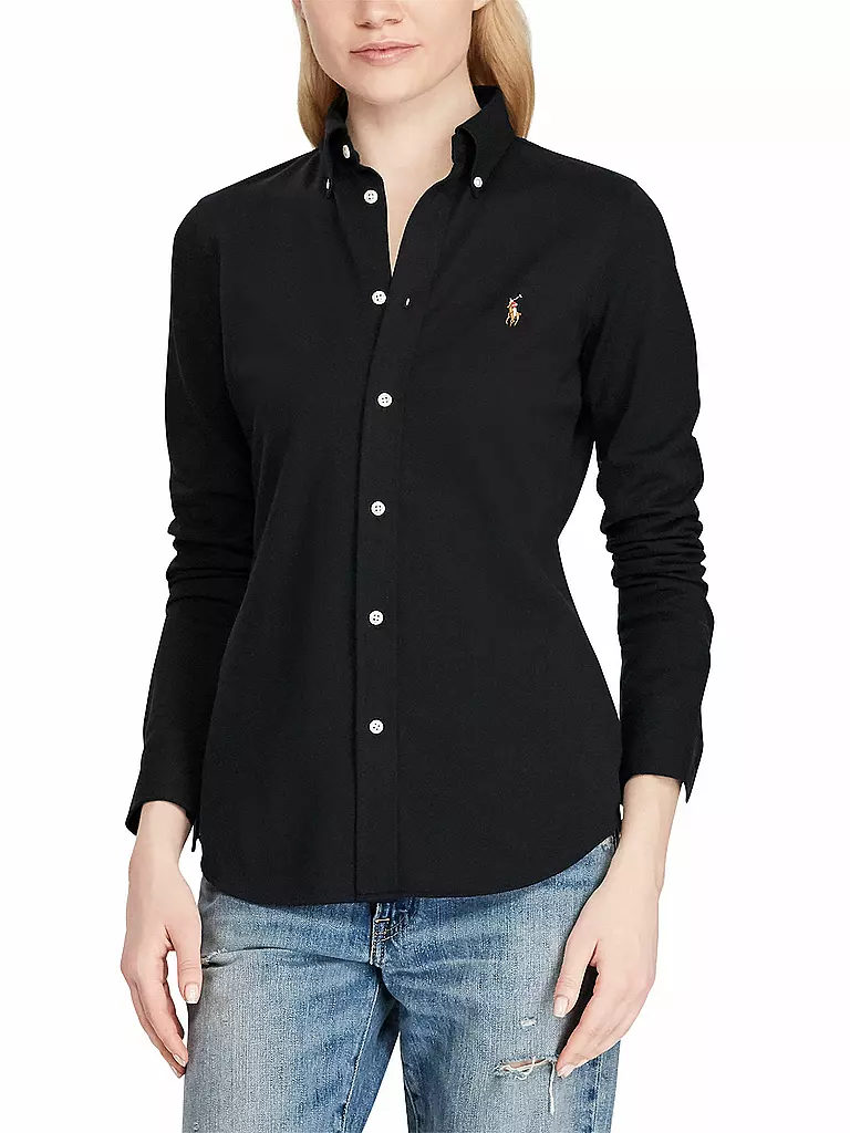 POLO RALPH LAUREN | Bluse Skinny Fit HEIDI | schwarz