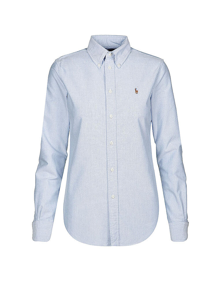 POLO RALPH LAUREN | Bluse Slim-Fit "Harper" | blau