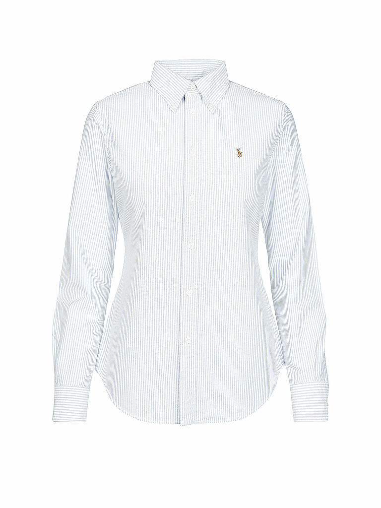 POLO RALPH LAUREN | Bluse Slim-Fit "Harper" | blau