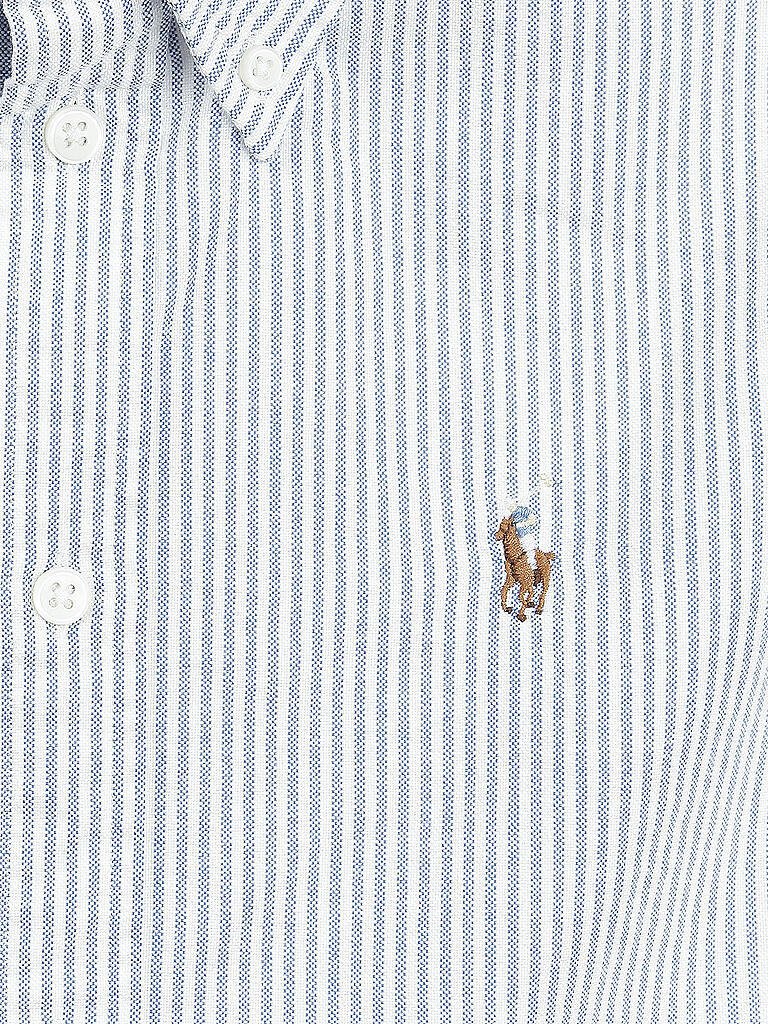 POLO RALPH LAUREN | Bluse Slim-Fit "Harper" | blau