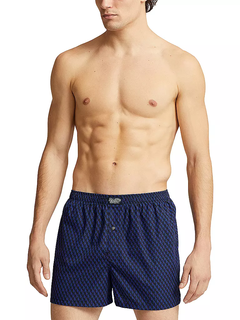 POLO RALPH LAUREN | Boxershort black micro tile | dunkelblau