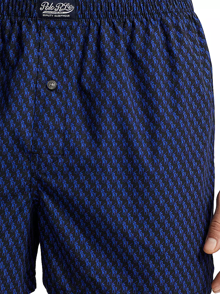 POLO RALPH LAUREN | Boxershort black micro tile | dunkelblau