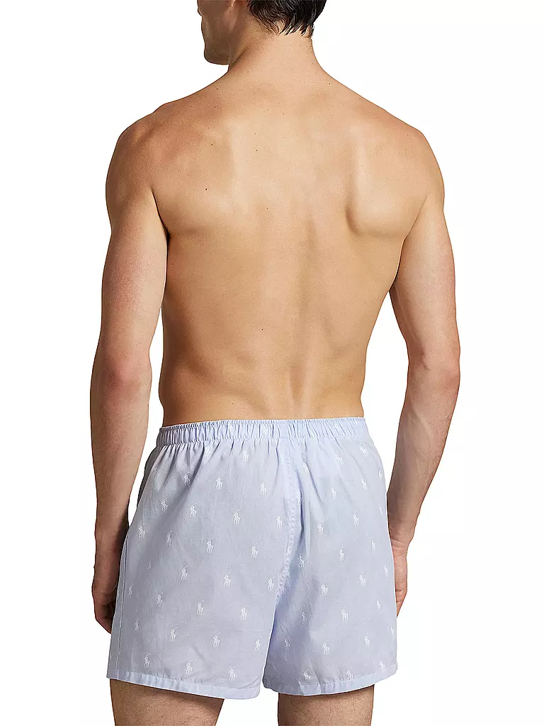 POLO RALPH LAUREN | Boxershorts 3-er Pkg. blue aop | 