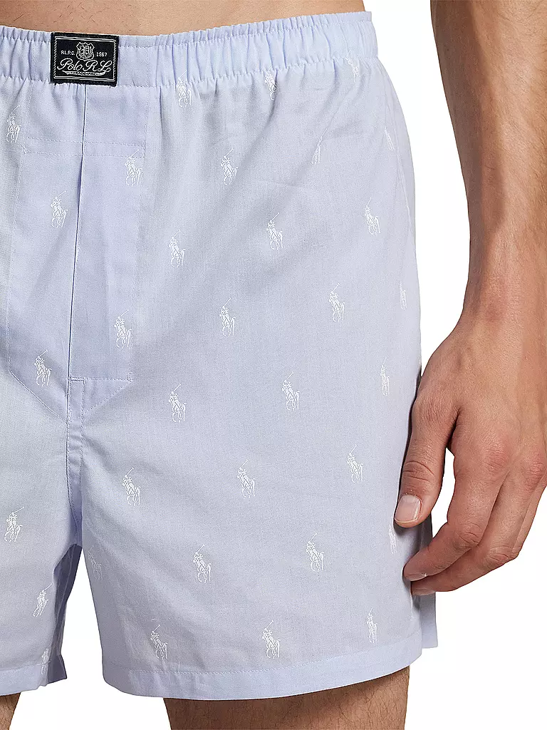 POLO RALPH LAUREN | Boxershorts 3-er Pkg. blue aop | 