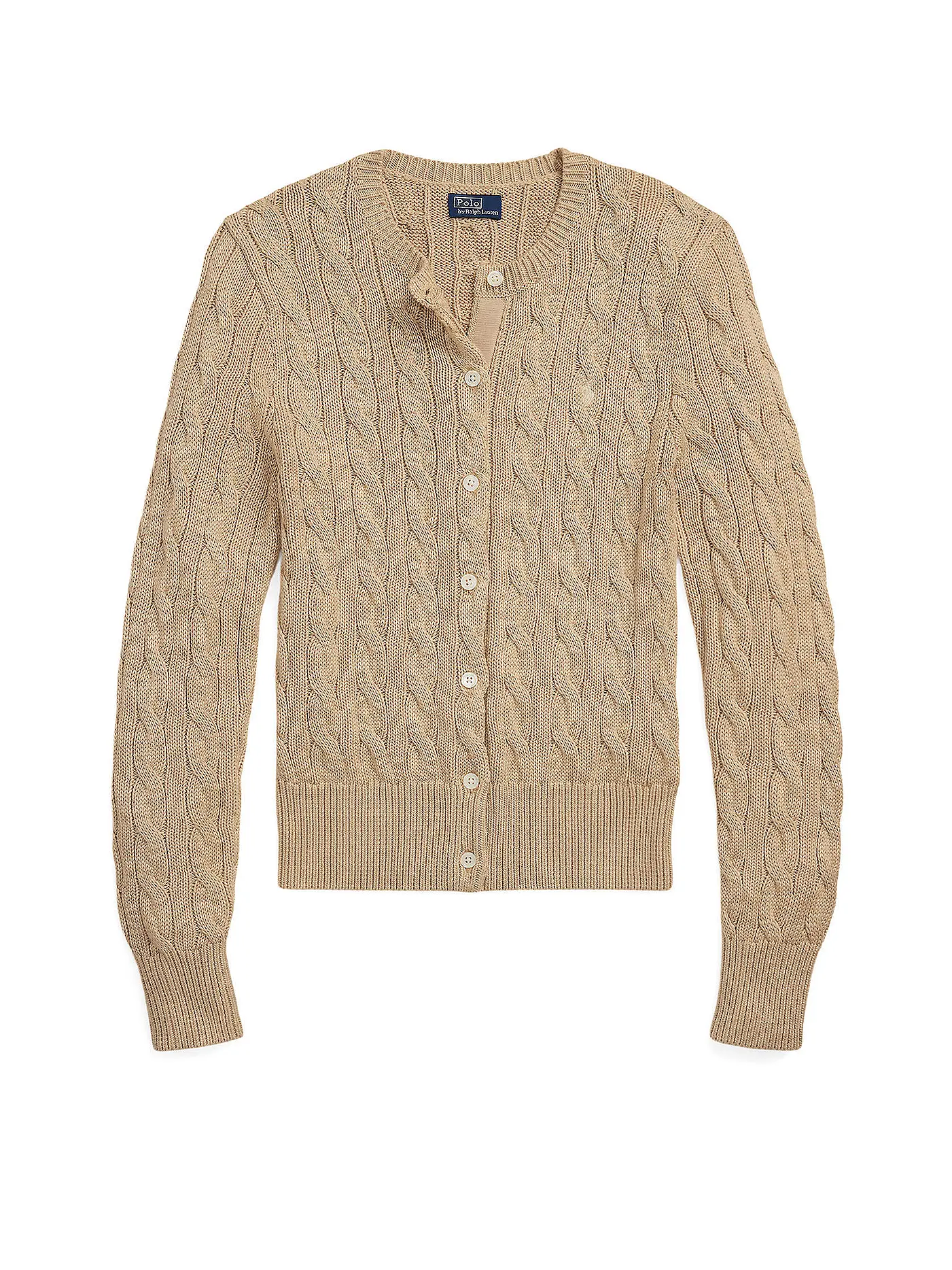 POLO RALPH LAUREN | Cardigan Slim Fit | beige