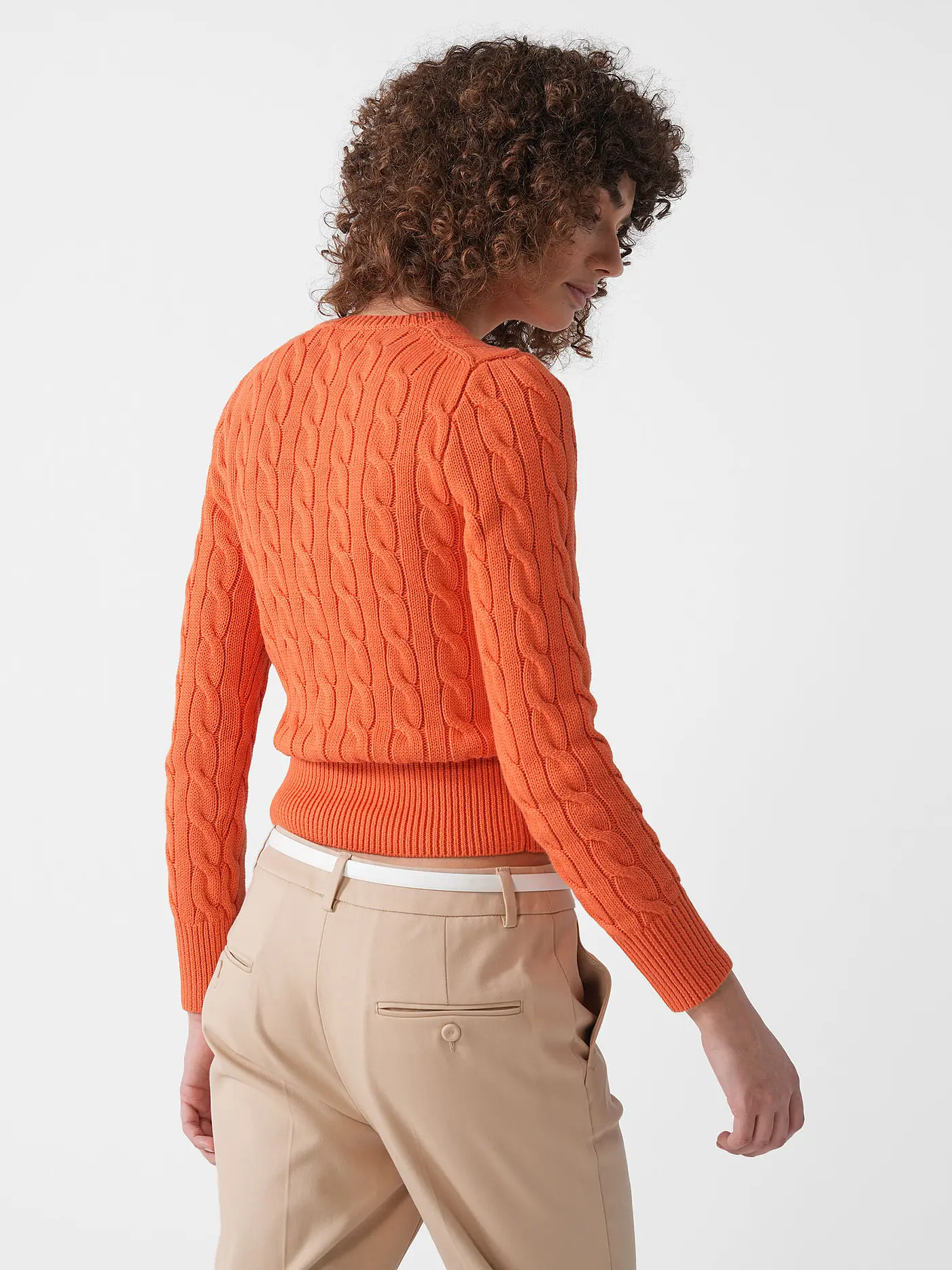 POLO RALPH LAUREN | Cardigan Slim Fit | orange