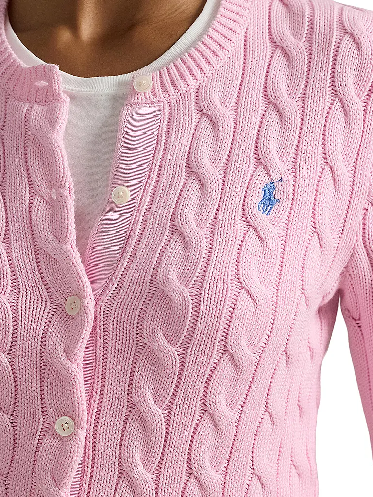 POLO RALPH LAUREN | Cardigan Slim Fit | Rosa