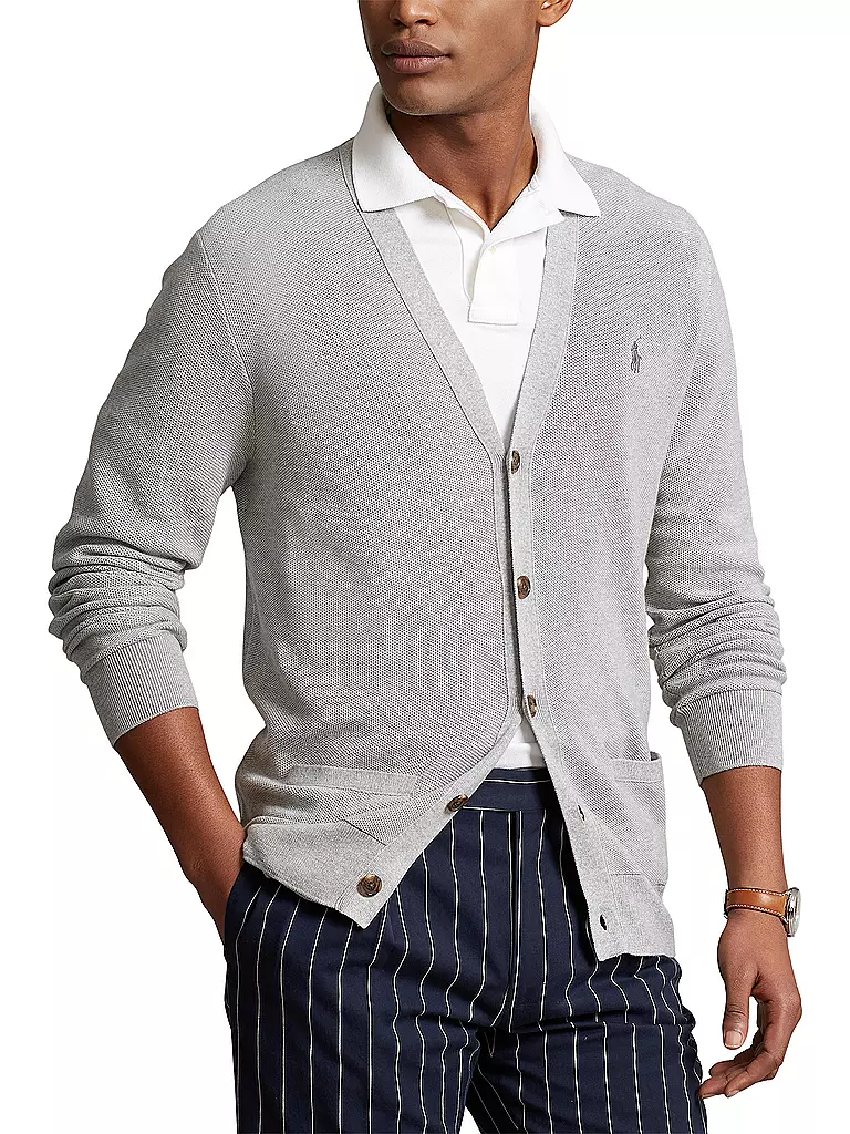 POLO RALPH LAUREN | Cardigan | grau