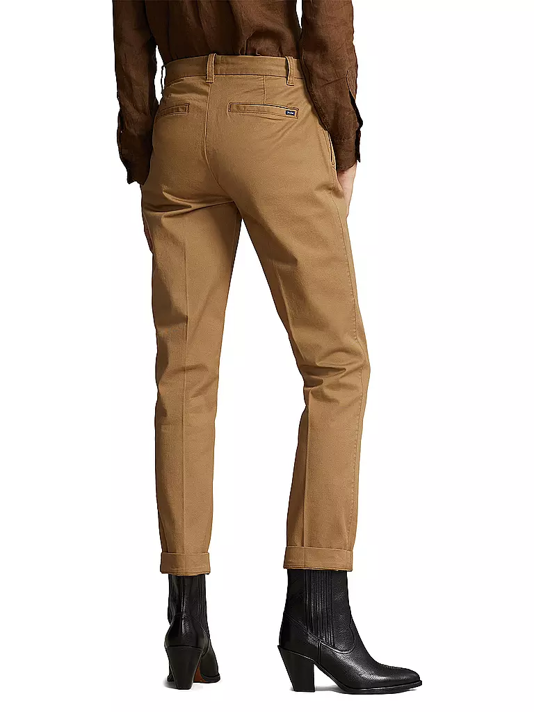 POLO RALPH LAUREN | Chino Slim Fit 7/8 | hellbraun