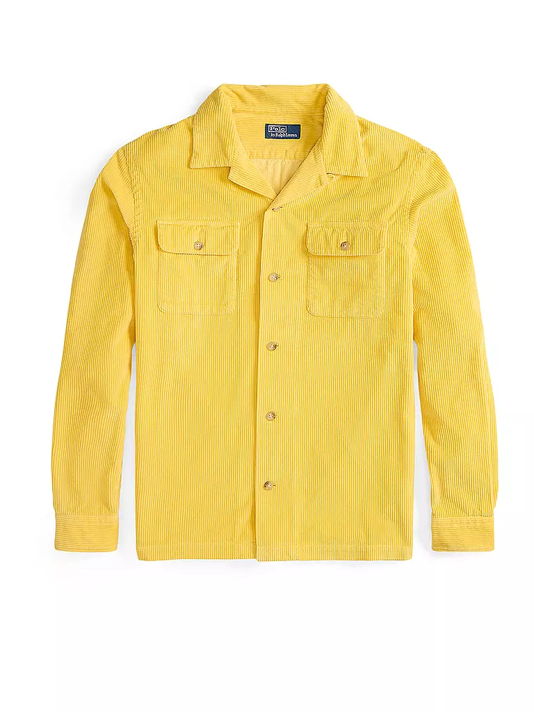 POLO RALPH LAUREN | Cord Overshirt  | gelb