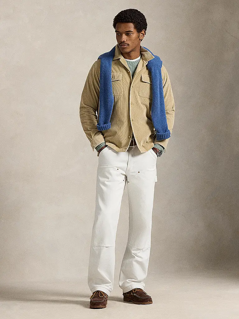 POLO RALPH LAUREN | Cord Overshirt  | Beige
