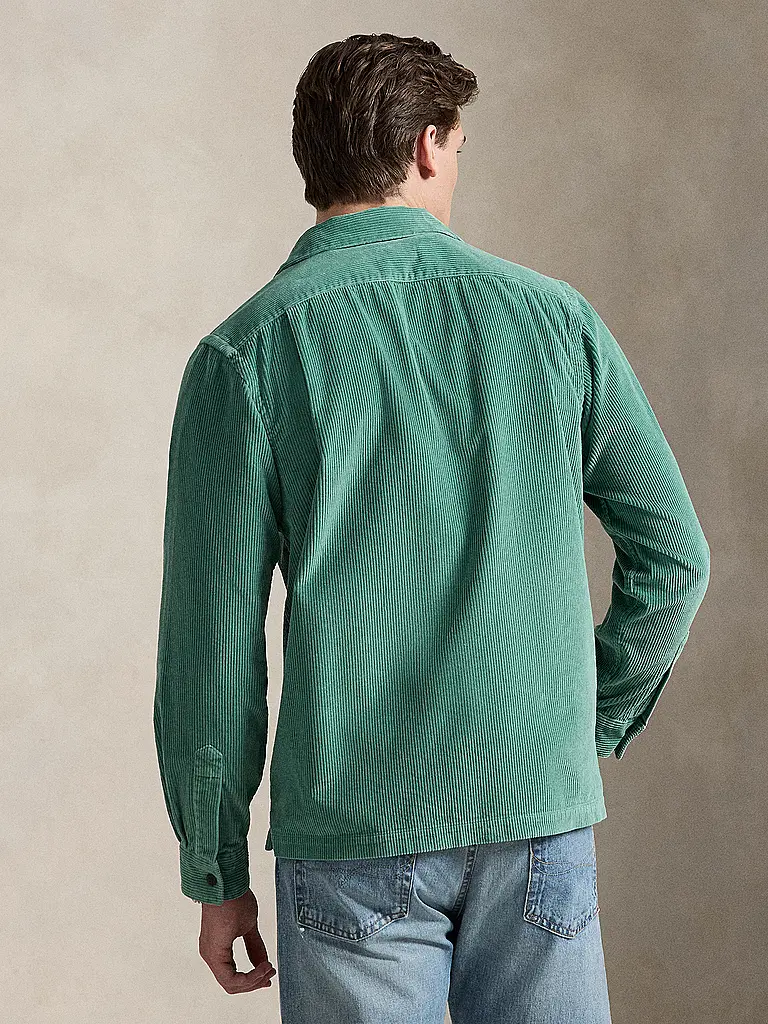 POLO RALPH LAUREN | Cord Overshirt  | Grün