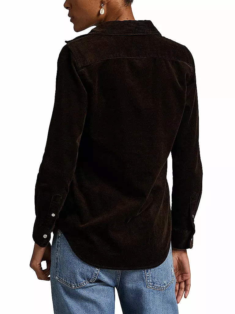 POLO RALPH LAUREN | Cordbluse | blau