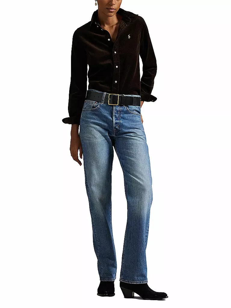 POLO RALPH LAUREN | Cordbluse | blau