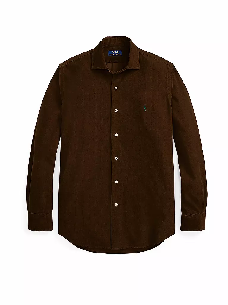 POLO RALPH LAUREN | Cordhemd Custom Fit | braun