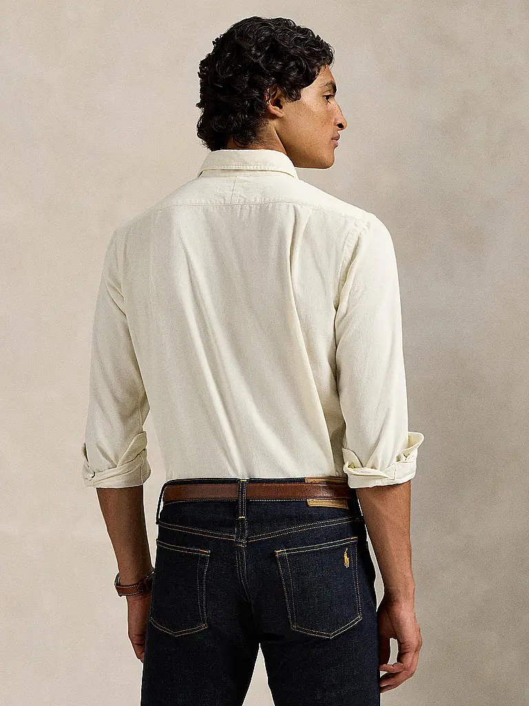 POLO RALPH LAUREN | Cordhemd Custom Fit | creme
