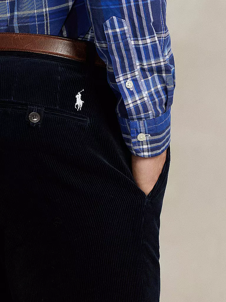 POLO RALPH LAUREN | Cordhose Slim Fit  | blau