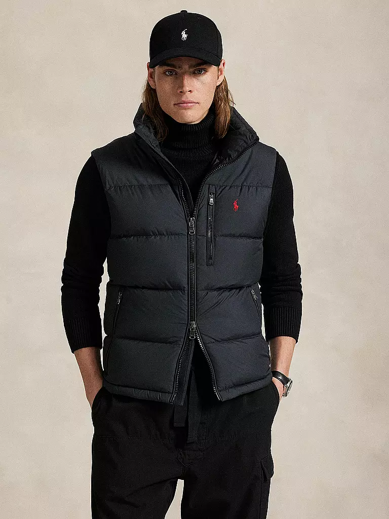 POLO RALPH LAUREN | Daunensteppgilet | schwarz