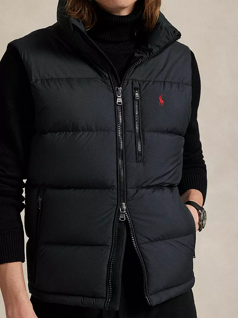 POLO RALPH LAUREN | Daunensteppgilet | schwarz