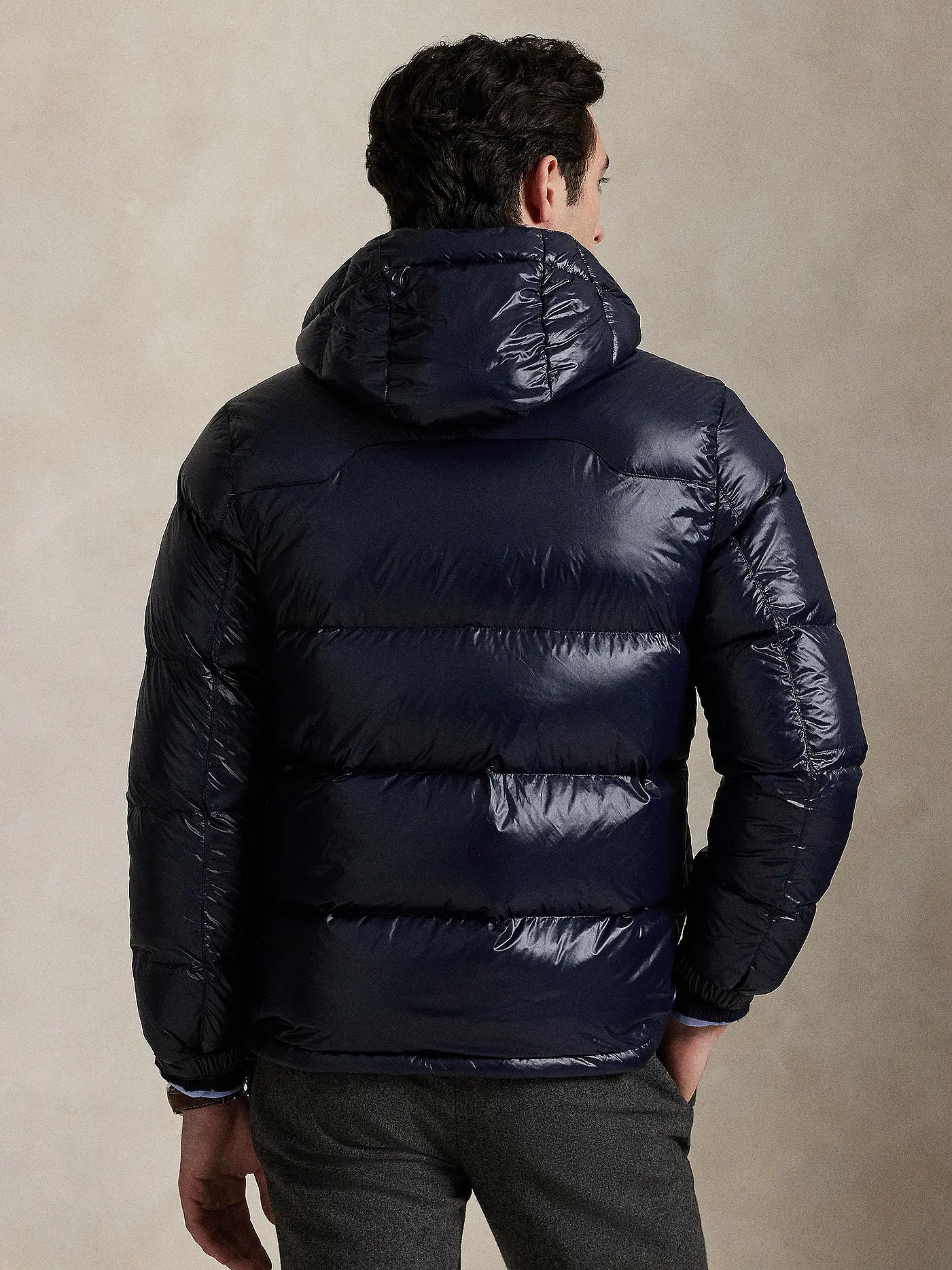 POLO RALPH LAUREN | Daunensteppjacke GORHAM GLOSSY | dunkelblau