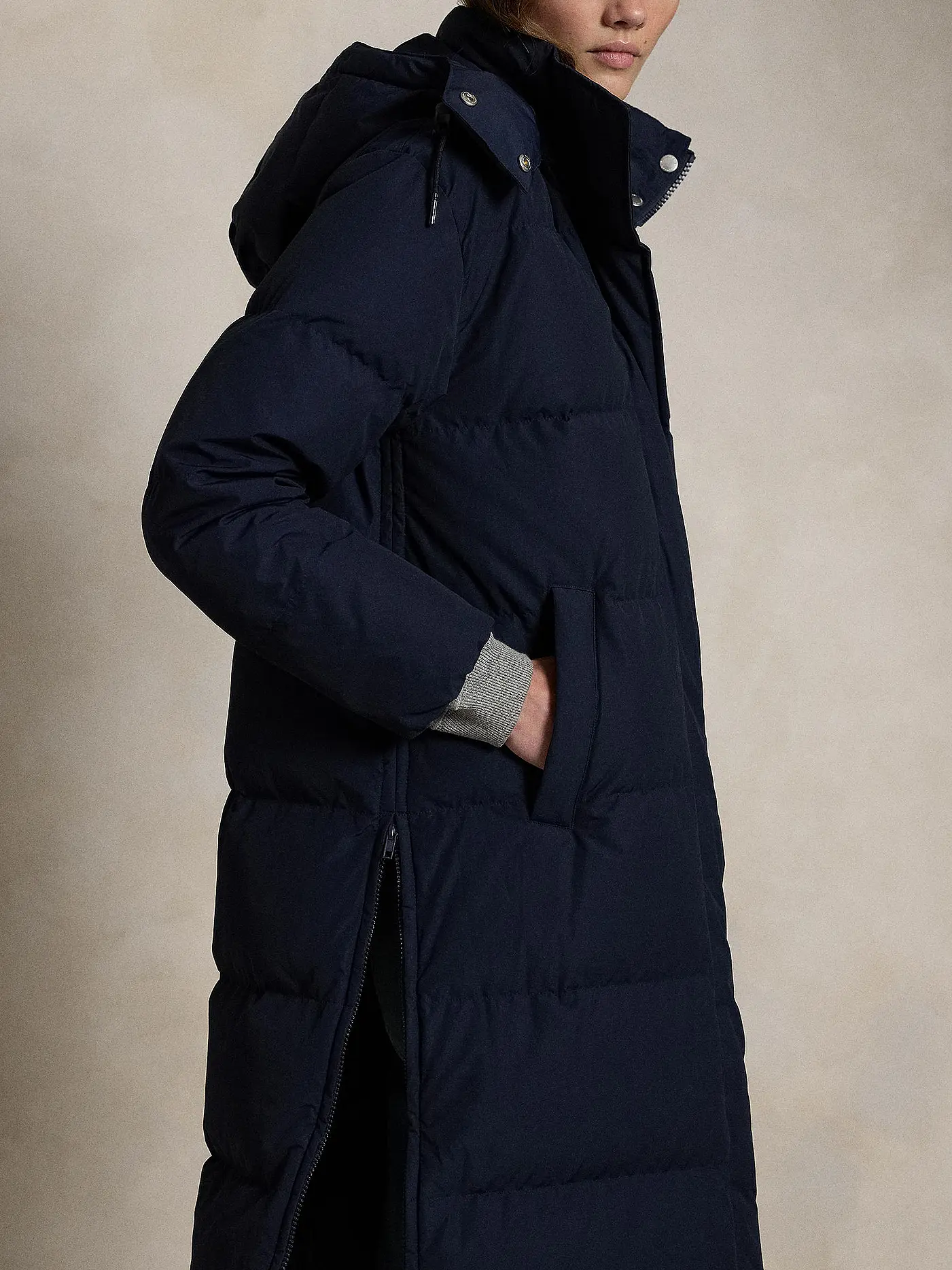 POLO RALPH LAUREN | Daunensteppmantel | dunkelblau