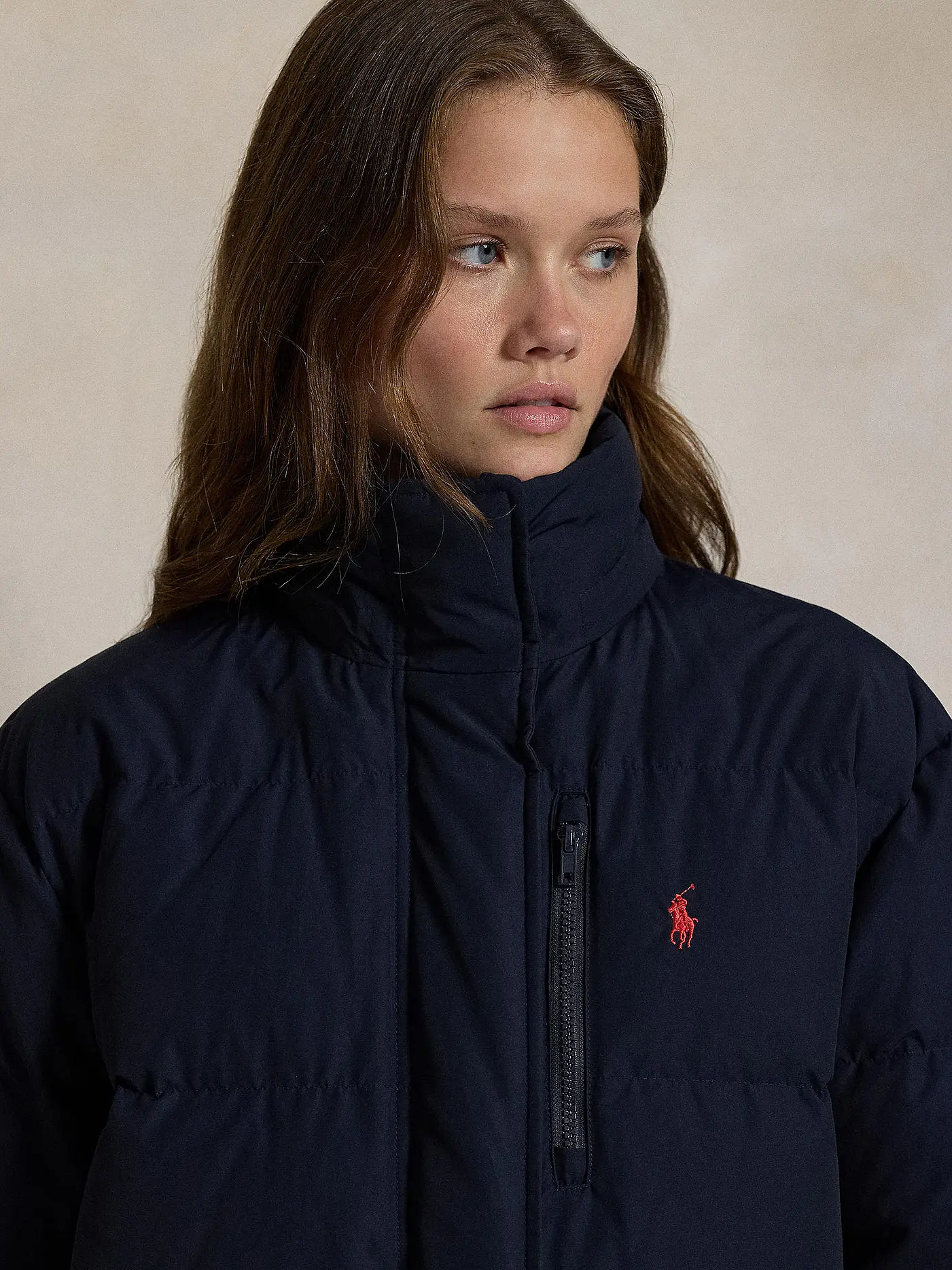 POLO RALPH LAUREN | Daunensteppmantel | dunkelblau