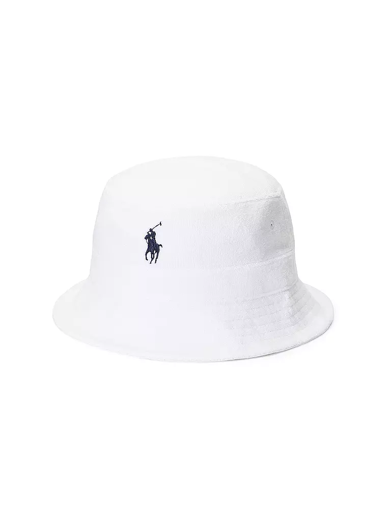 POLO RALPH LAUREN | Fischerhut - Bucket Hat | weiss