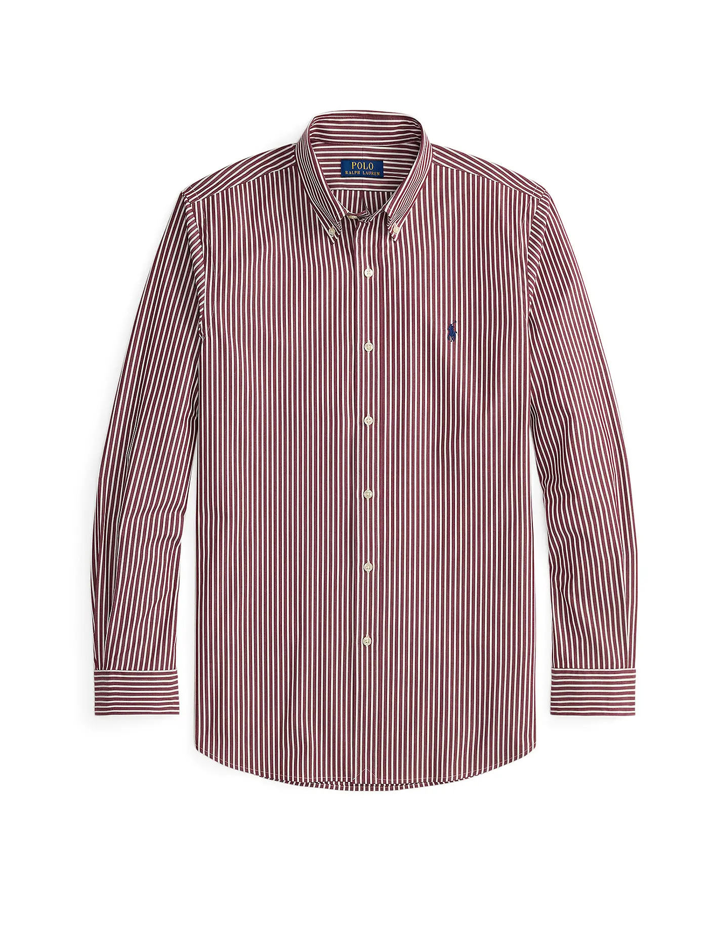 POLO RALPH LAUREN | Hemd Custom Fit  | dunkelrot
