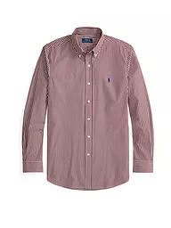 POLO RALPH LAUREN | Hemd Custom Fit  | dunkelrot