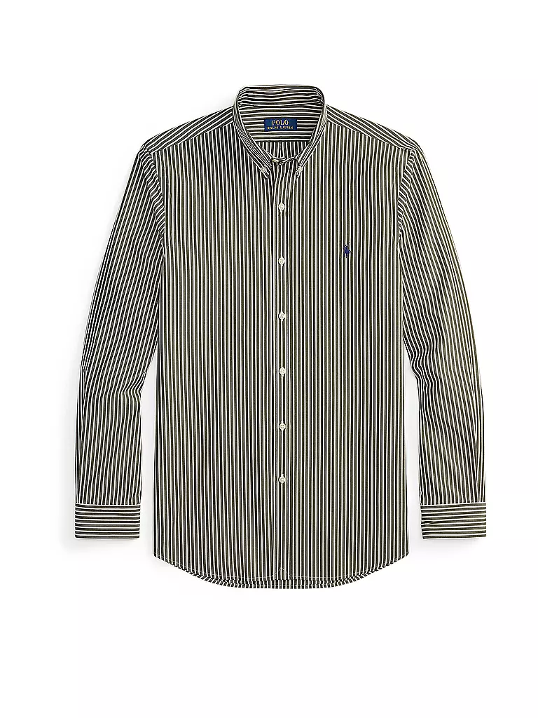 POLO RALPH LAUREN | Hemd Custom Fit  | dunkelgrün
