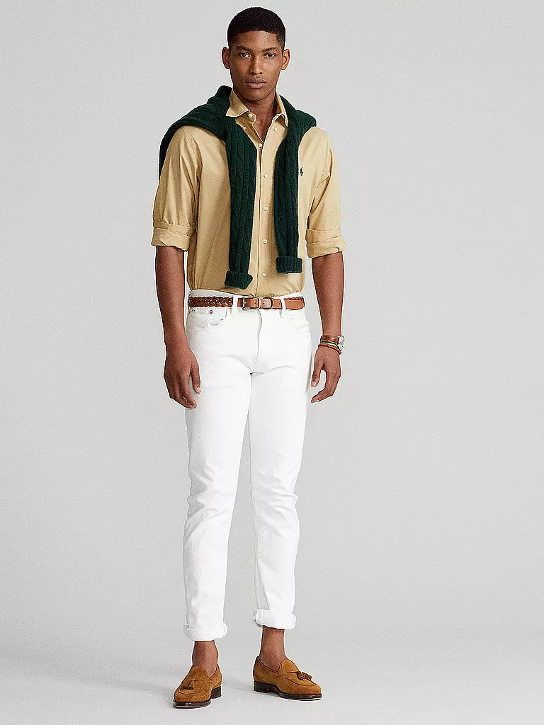 POLO RALPH LAUREN | Hemd Custom Fit  | beige