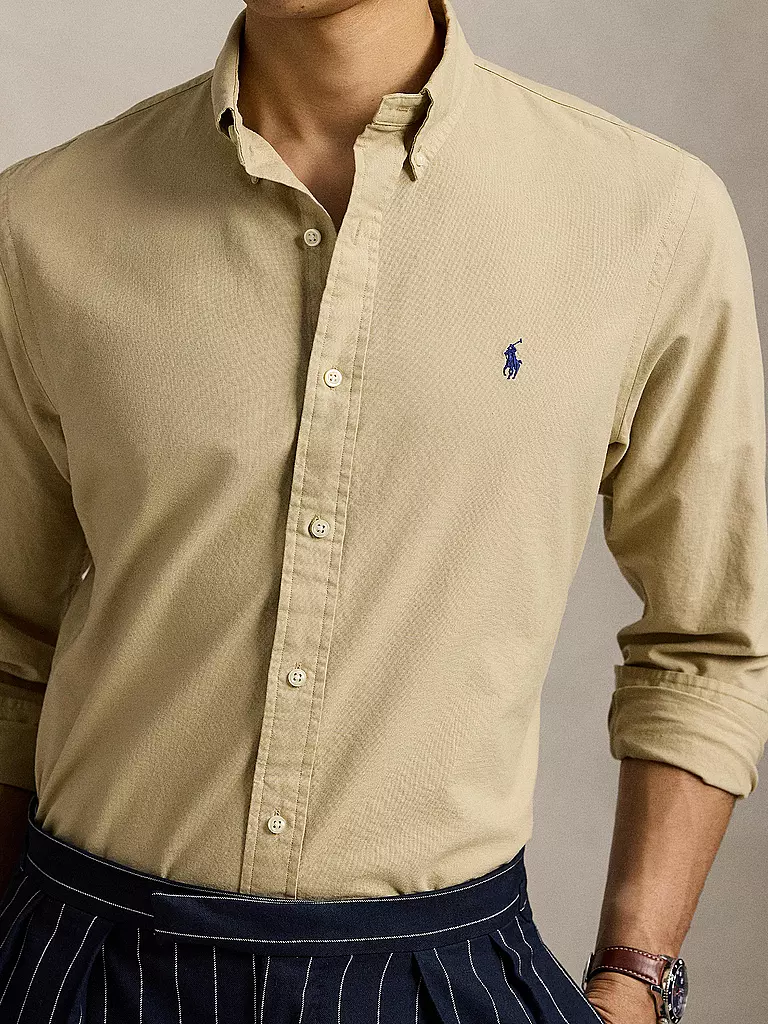 POLO RALPH LAUREN | Hemd Custom Fit  | camel