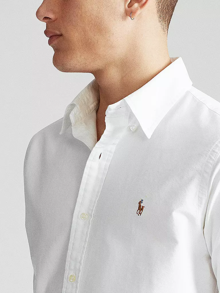 POLO RALPH LAUREN | Hemd Custom Fit  | weiss