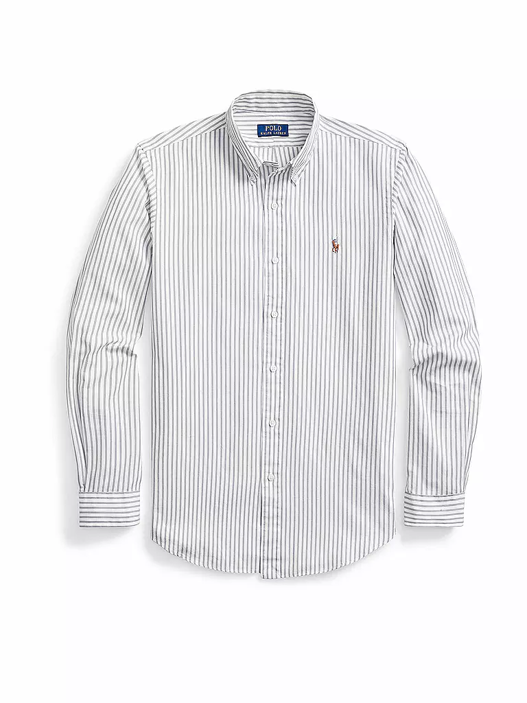 POLO RALPH LAUREN | Hemd Custom Fit | hellgrau