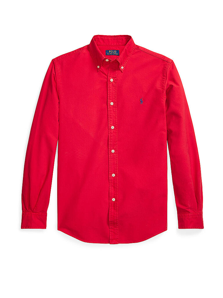 POLO RALPH LAUREN | Hemd Custom Fit | rot