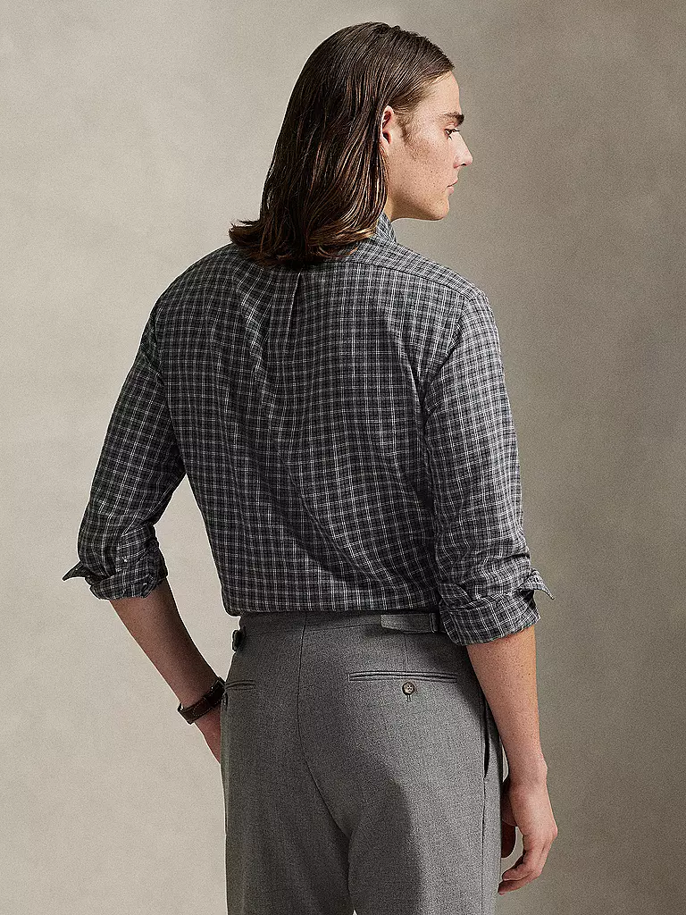 POLO RALPH LAUREN | Hemd Custom Fit | grau