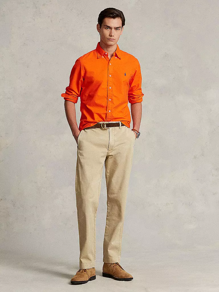 POLO RALPH LAUREN | Hemd Custom Fit | orange