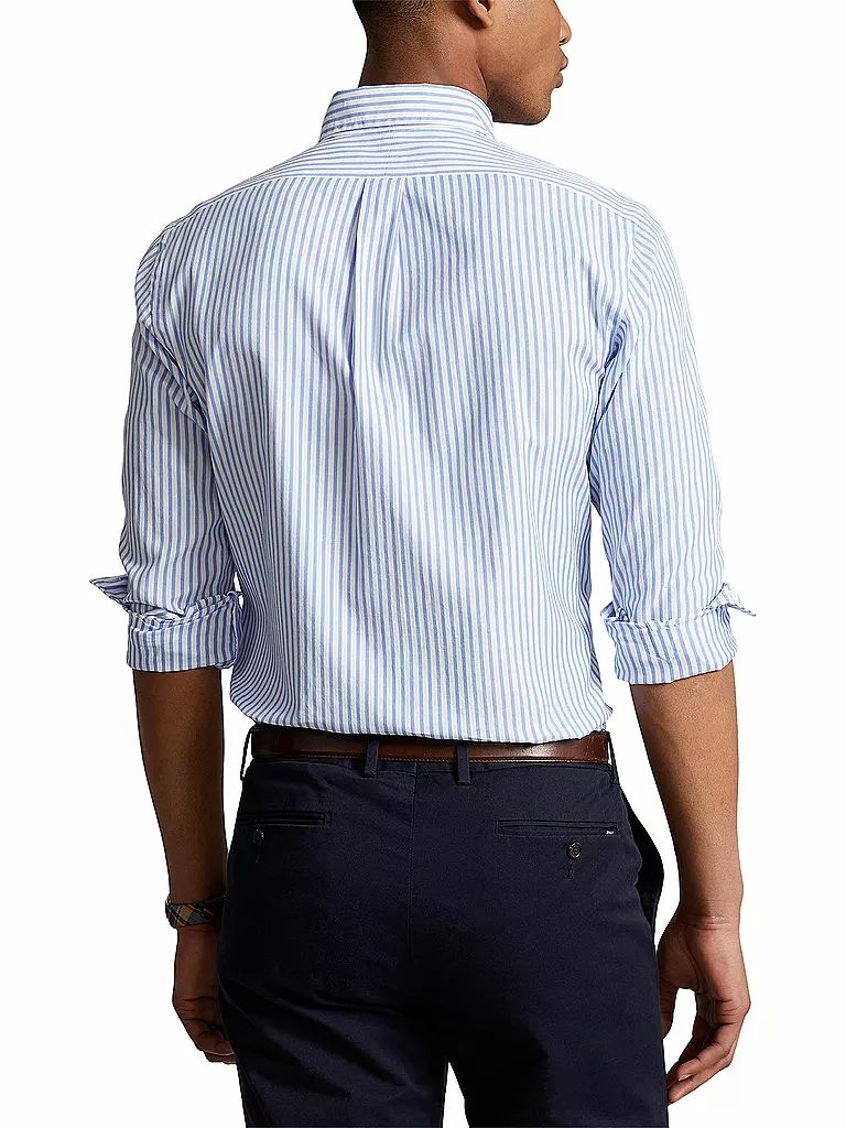 POLO RALPH LAUREN | Hemd Custom Fit | hellgrau