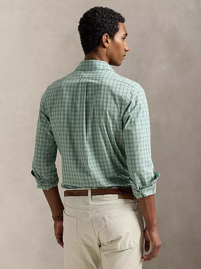 POLO RALPH LAUREN | Hemd Custom Fit | hellgrün