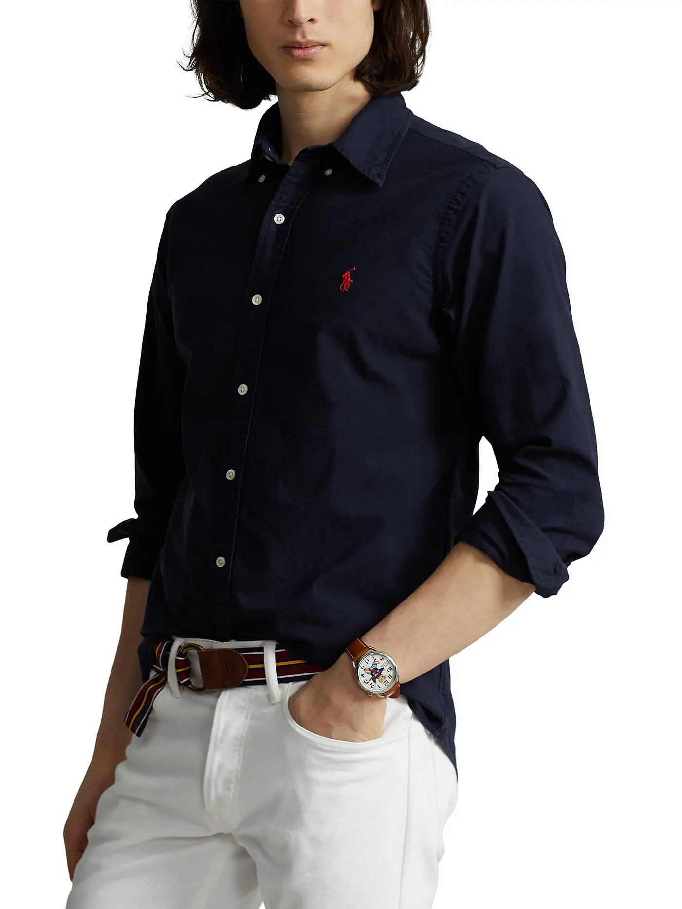 POLO RALPH LAUREN | Hemd Custom Fit | dunkelblau