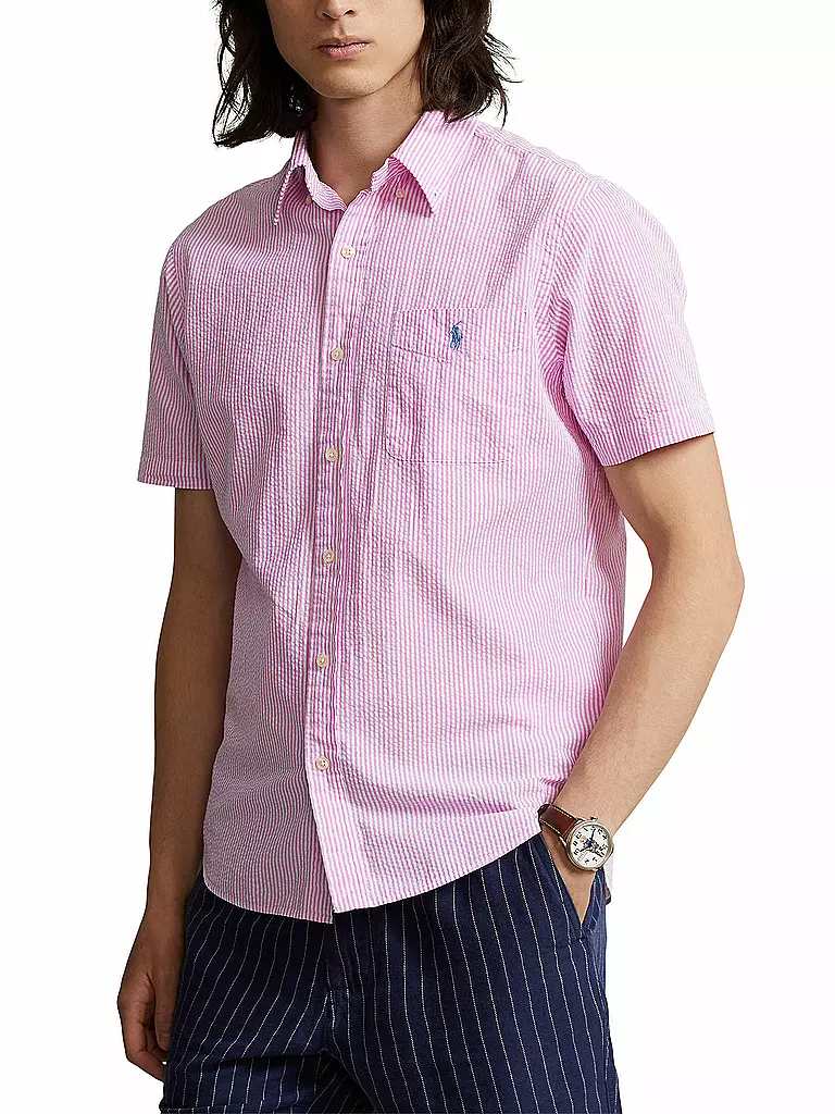 POLO RALPH LAUREN | Hemd Custom Fit | rosa
