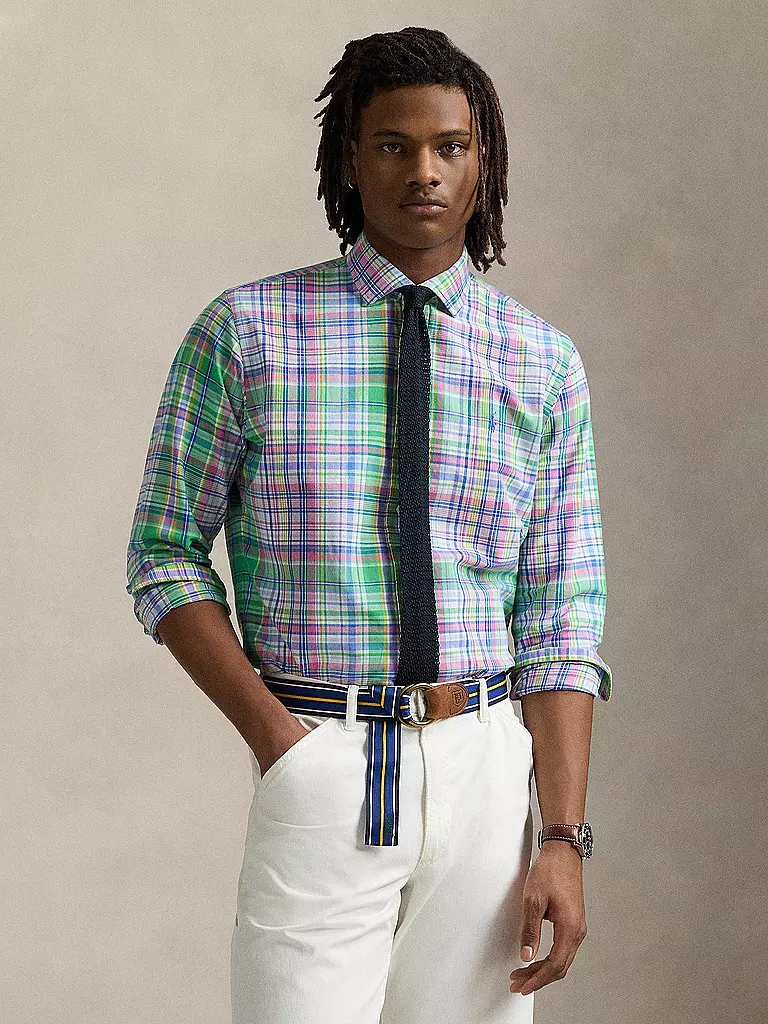 POLO RALPH LAUREN | Hemd Custom Fit | grün