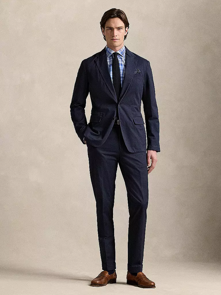 POLO RALPH LAUREN | Hemd Custom Fit | blau