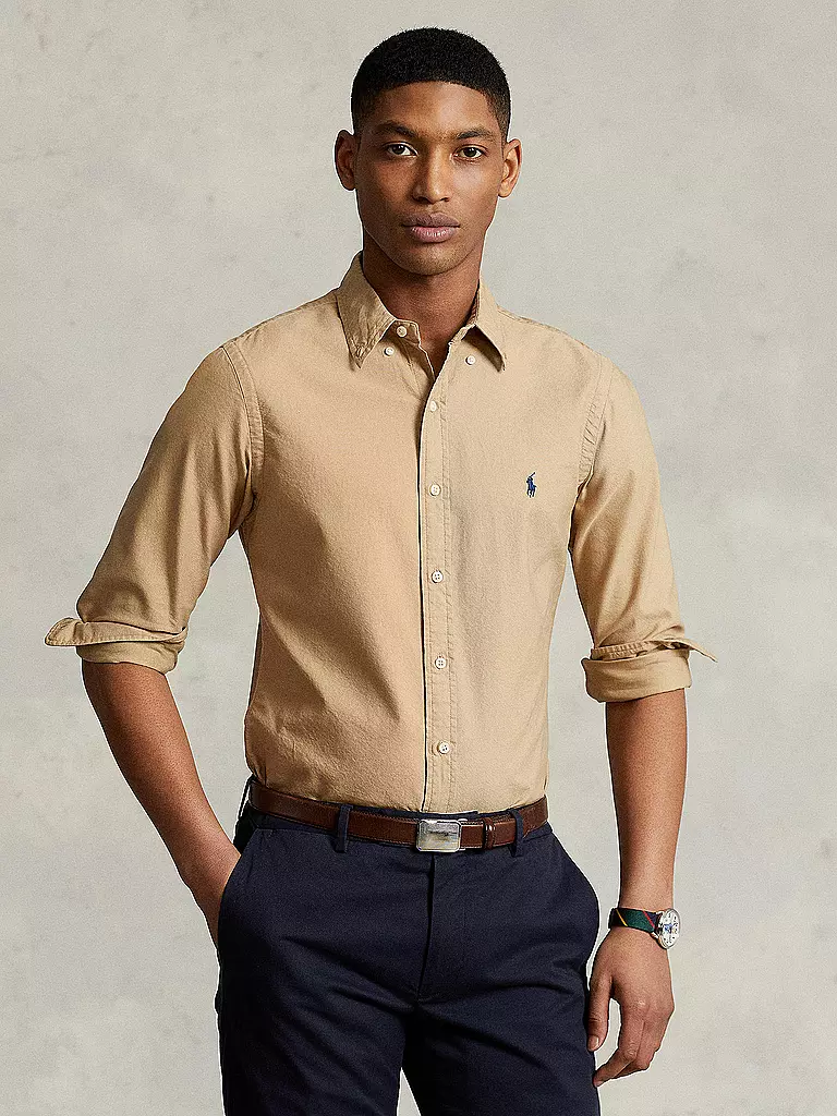 POLO RALPH LAUREN | Hemd Custom Fit | beige