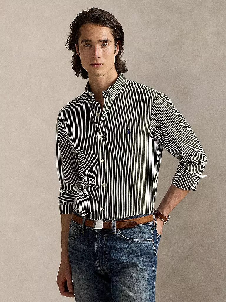 POLO RALPH LAUREN | Hemd Custom Fit | dunkelrot
