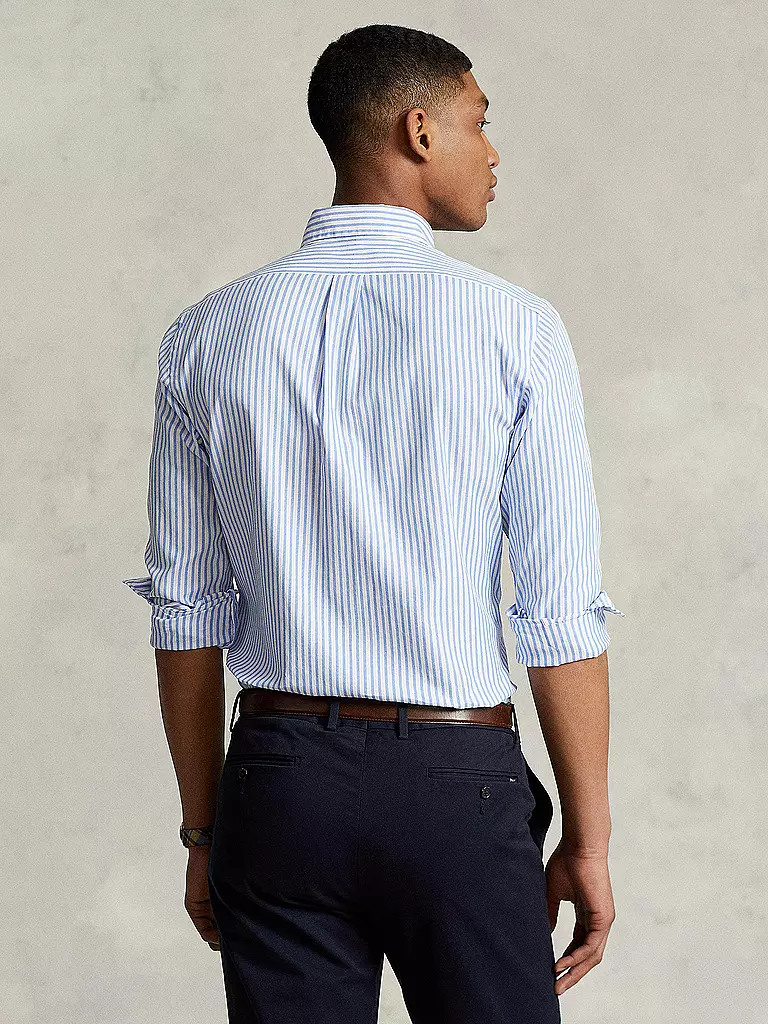 POLO RALPH LAUREN | Hemd Custom Fit | hellgrau
