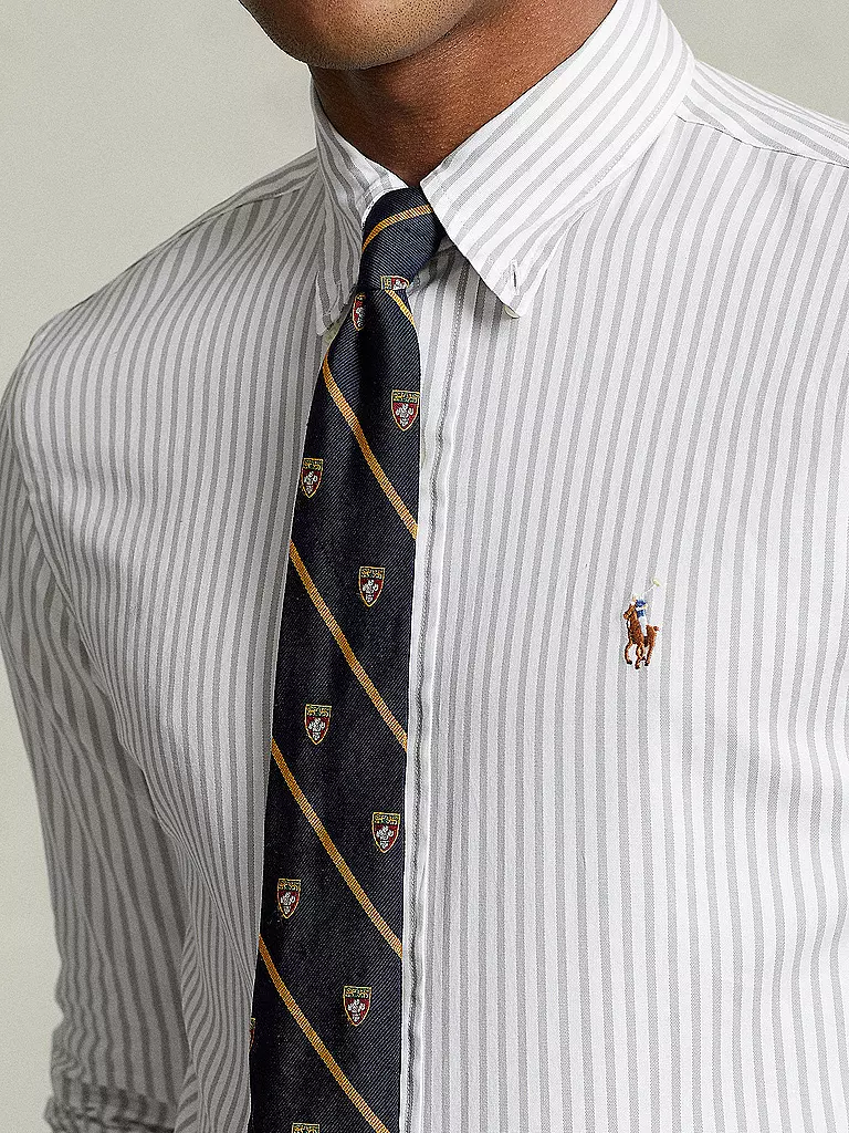 POLO RALPH LAUREN | Hemd Custom Fit | grau